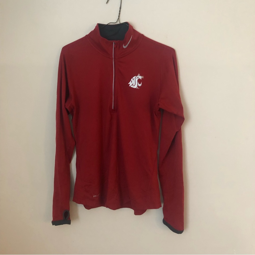 WSU Nike Dri-Fit Quarter Zip